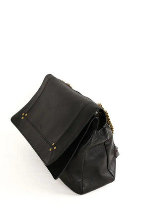 Sac porté épaule Jérôme Dreyfuss Noir en Cuir
