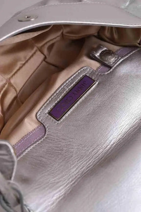 Sac porté épaule Jimmy Choo Argent en Cuir