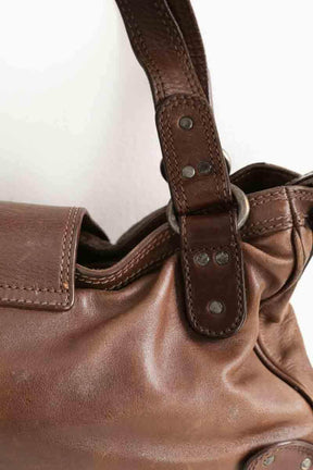 Sac porté épaule Kenzo Marron en Cuir