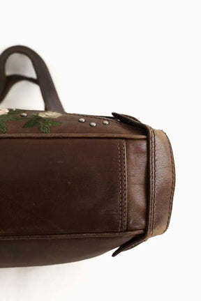 Sac porté épaule Kenzo Marron en Cuir