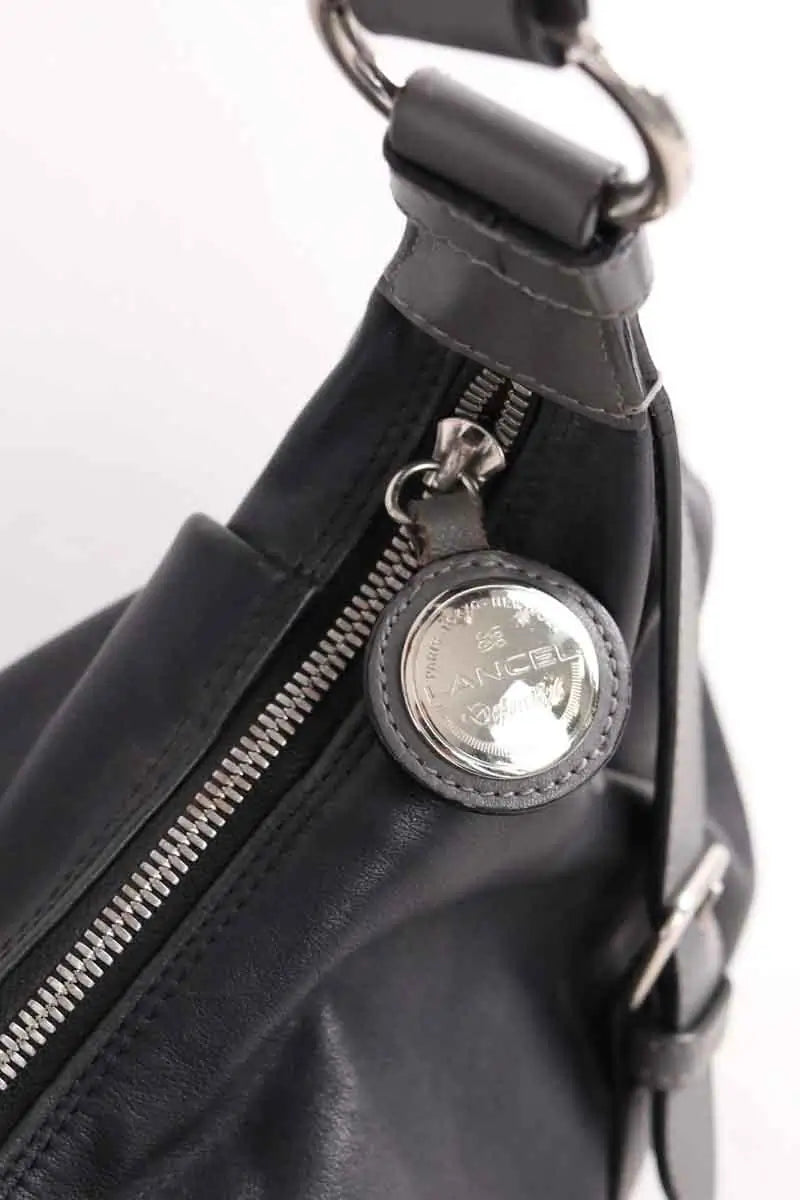 Sac porté épaule Lancel Gris en Cuir