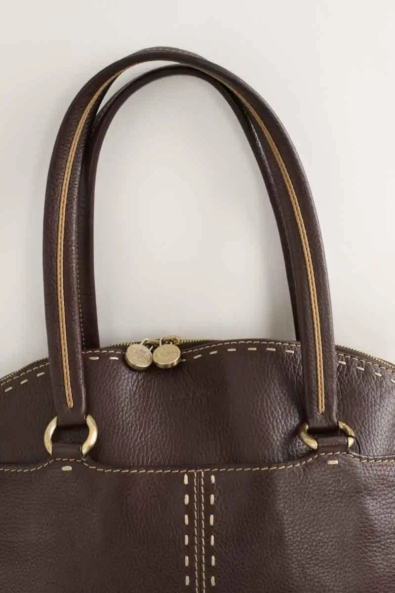 Sac porté épaule Lancel Marron en Cuir