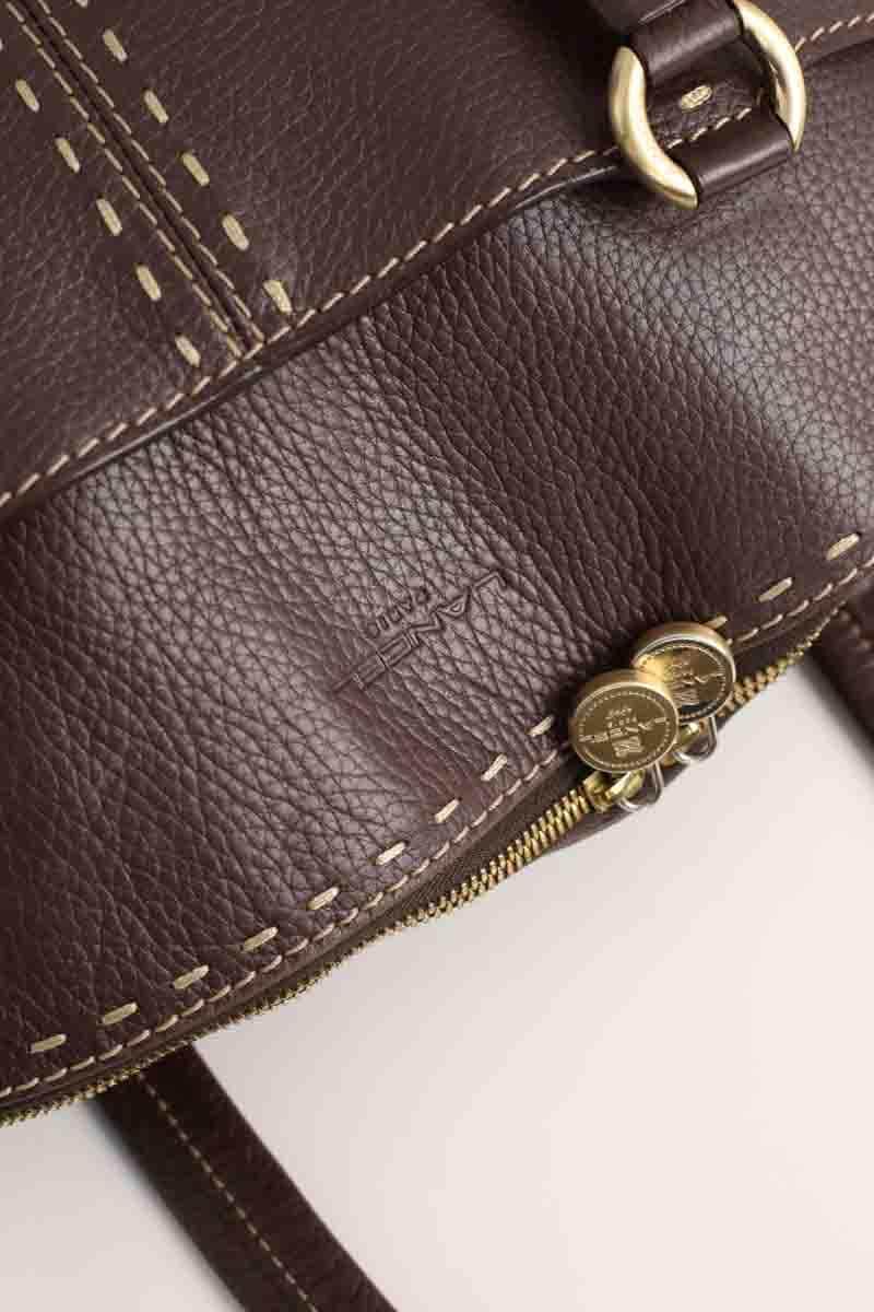 Sac porté épaule Lancel Marron en Cuir