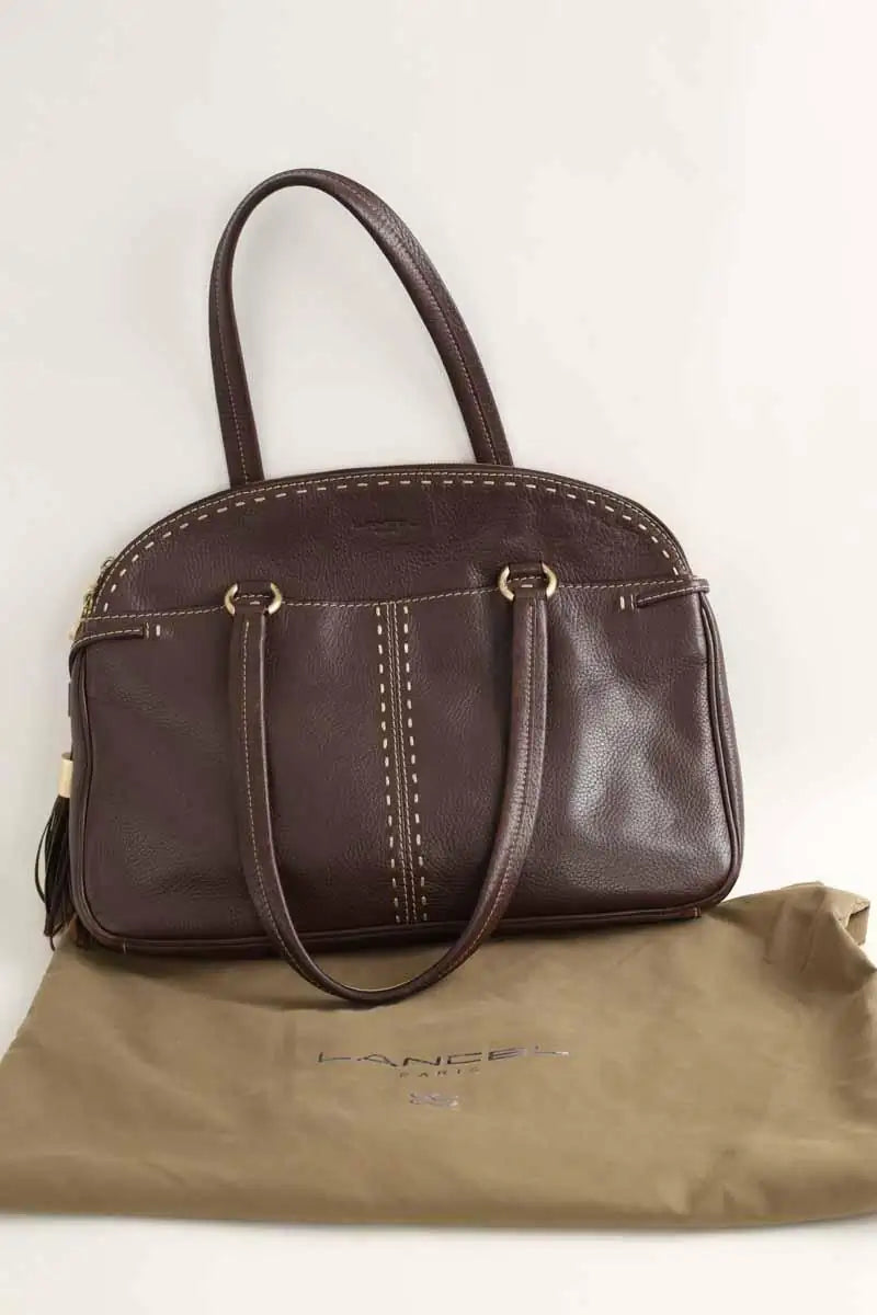 Sac porté épaule Lancel Marron en Cuir