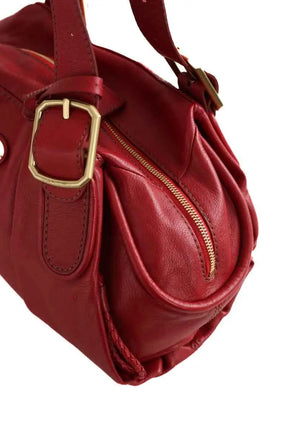 Sac porté épaule Lancel Rouge en Cuir