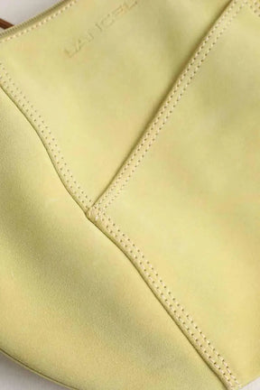Sac porté épaule Lancel Vert en Daim