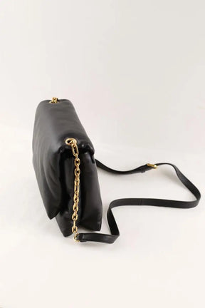 Sac porté épaule Lanvin Sugar 2010 Périod Noir en Cuir