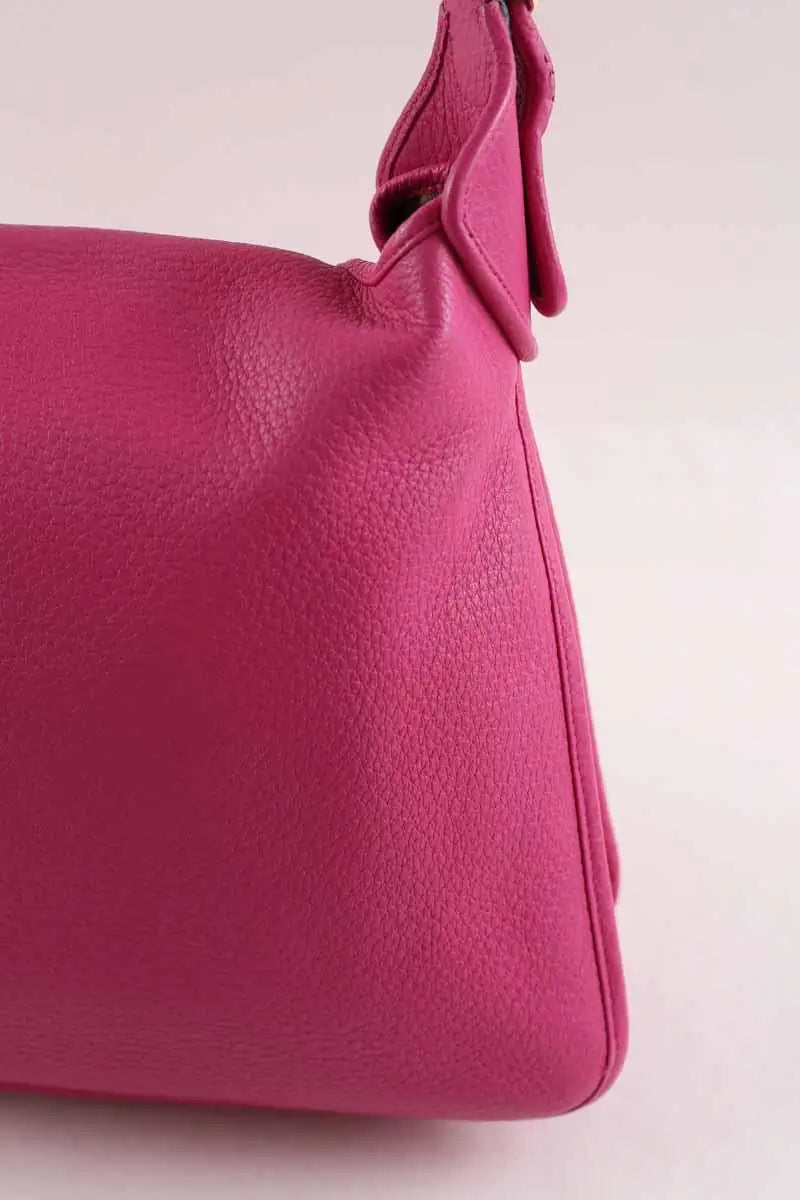 Sac porté épaule Loewe Granada Rose en Cuir