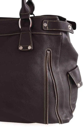 Sac porté épaule Longchamp Marron en Cuir
