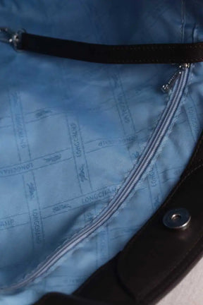 Sac porté épaule Longchamp Marron en Cuir