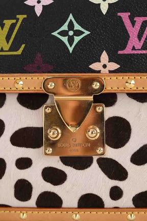 Sac porté épaule Louis Vuitton Sac rabat Dalmatien Multicolore en Cuir