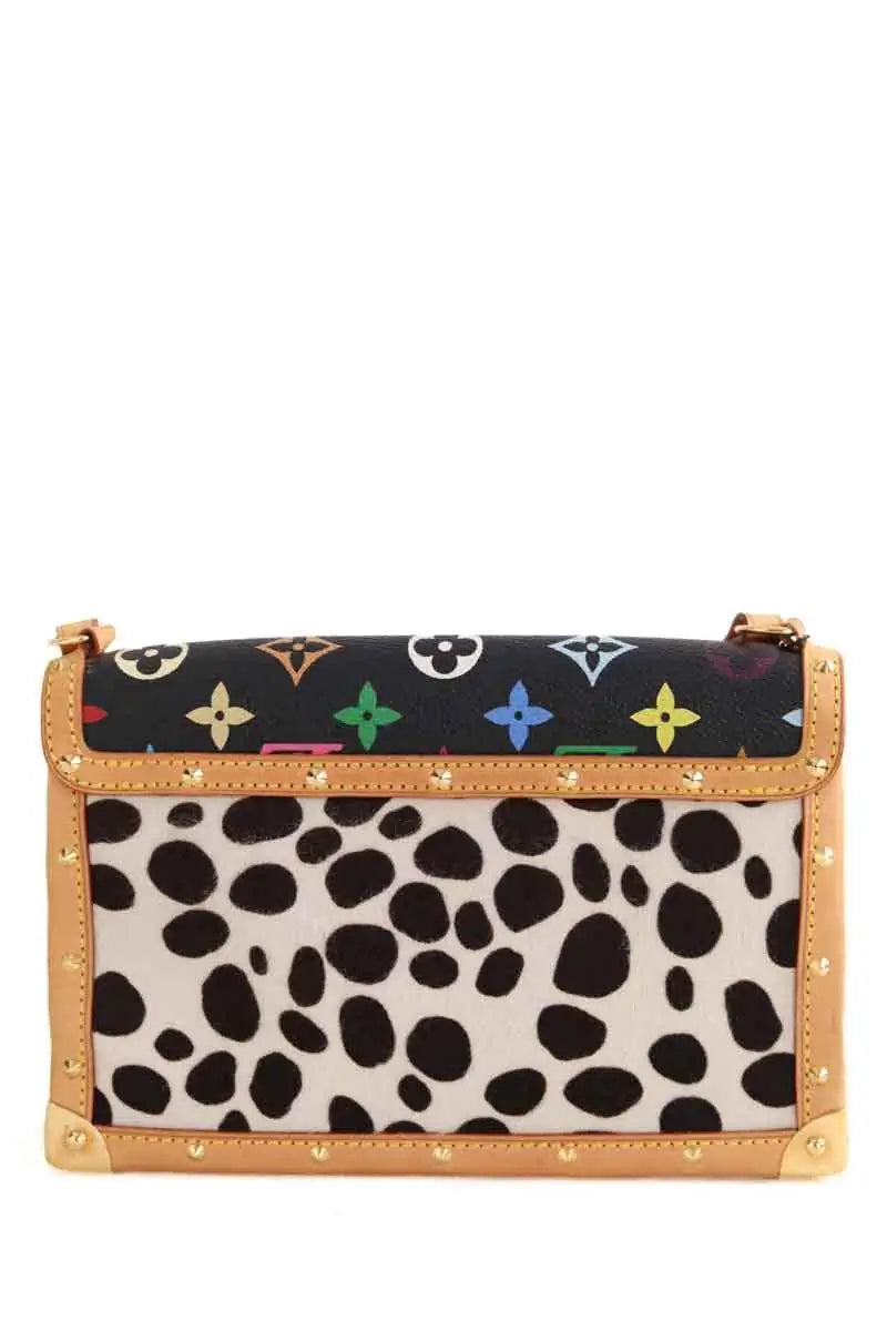 Sac porté épaule Louis Vuitton Sac rabat Dalmatien Multicolore en Cuir