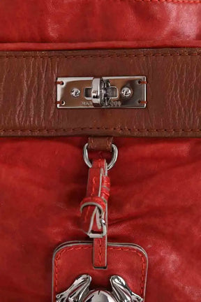 Sac porté épaule Marc Jacobs Rouge en Cuir