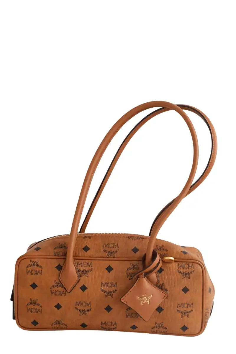 Sac porté épaule MCM Camel en Cuir - Seconde Main