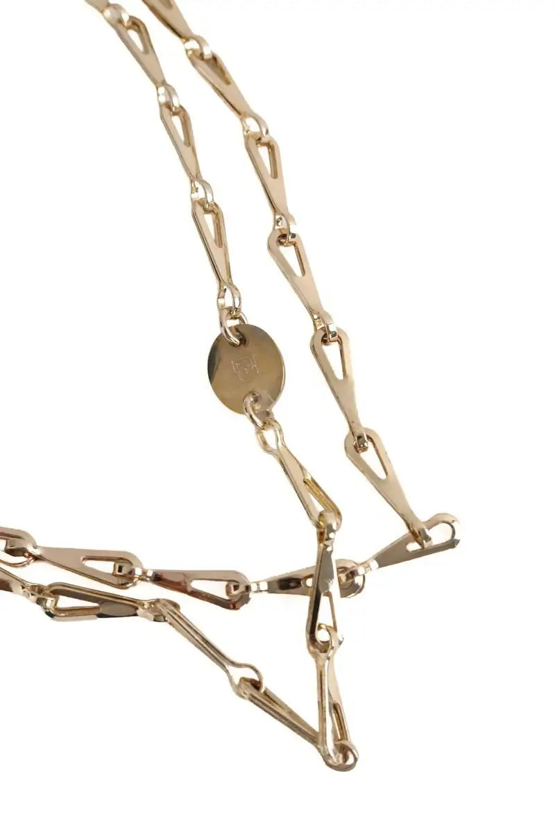 Sac porté épaule Paco Rabanne Nano 1969 Doré en Métal