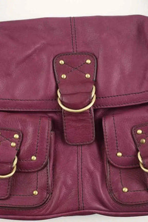 Sac porté épaule Paul & Joe Violet en Cuir