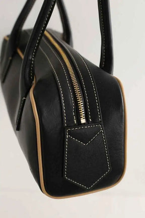 Sac porté épaule Paul Smith Agatha Noir en Cuir