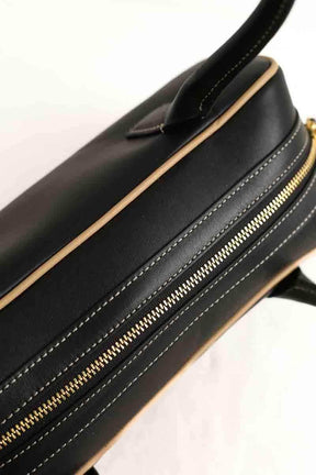 Sac porté épaule Paul Smith Agatha Noir en Cuir