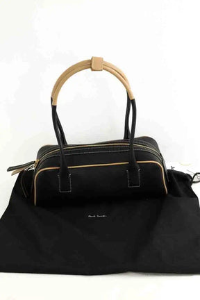 Sac porté épaule Paul Smith Agatha Noir en Cuir