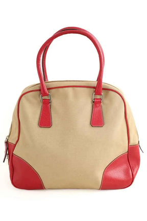 Sac porté épaule Prada Beige en Cuir