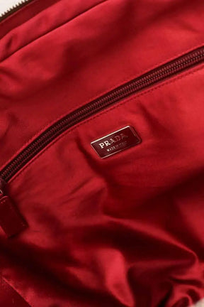 Sac porté épaule Prada Beige en Cuir