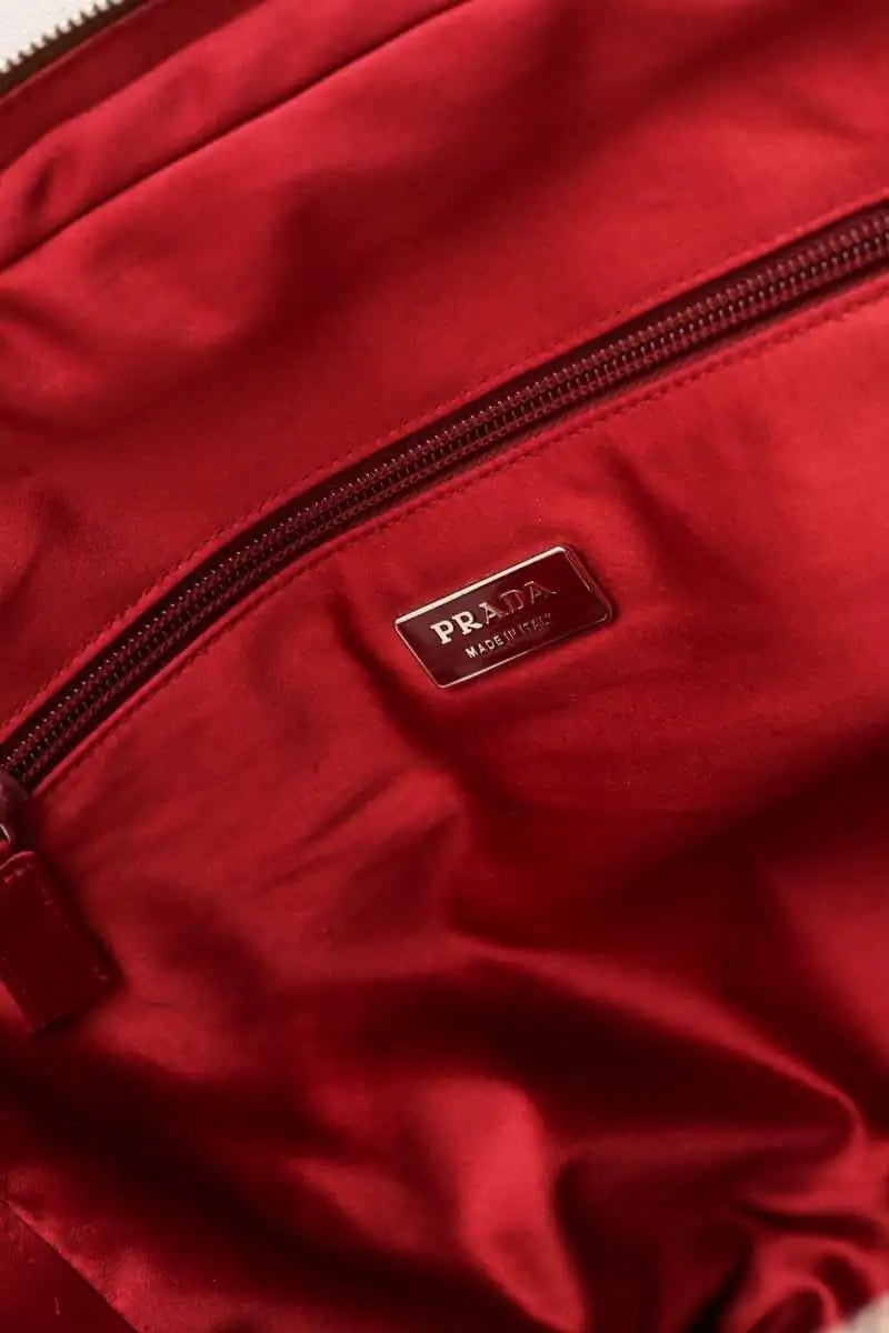 Sac porté épaule Prada Beige en Cuir