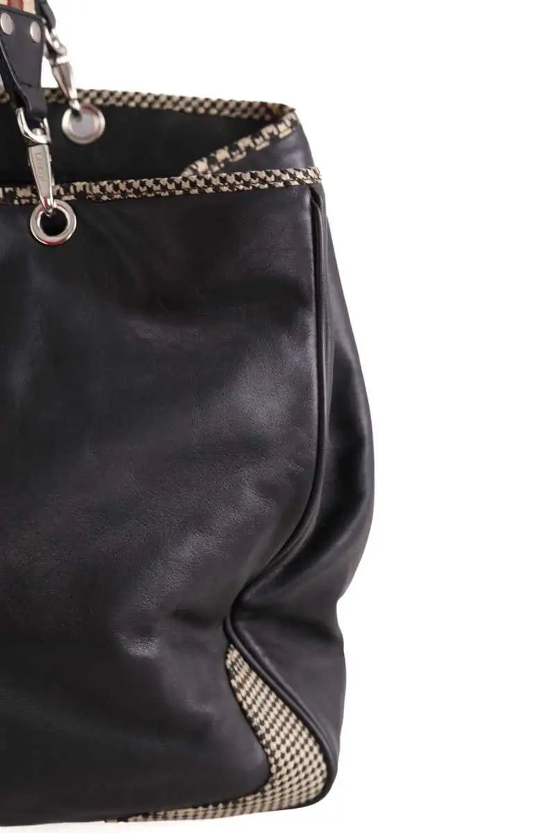 Sac porté épaule Ralph Lauren Noir en Cuir