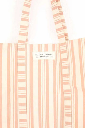 Sac porté épaule Sézane Rose en Coton