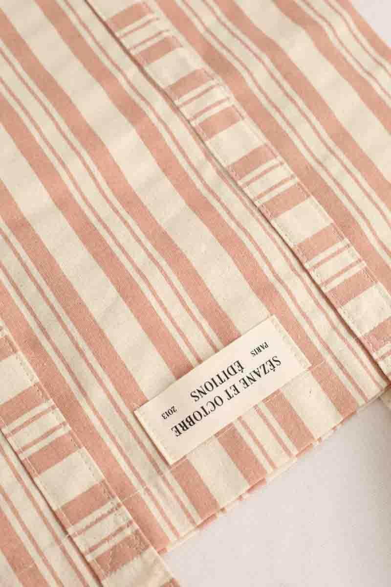 Sac porté épaule Sézane Rose en Coton