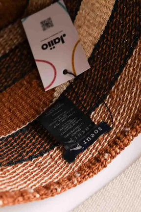 Sac porté épaule Soeur Camel en Osier