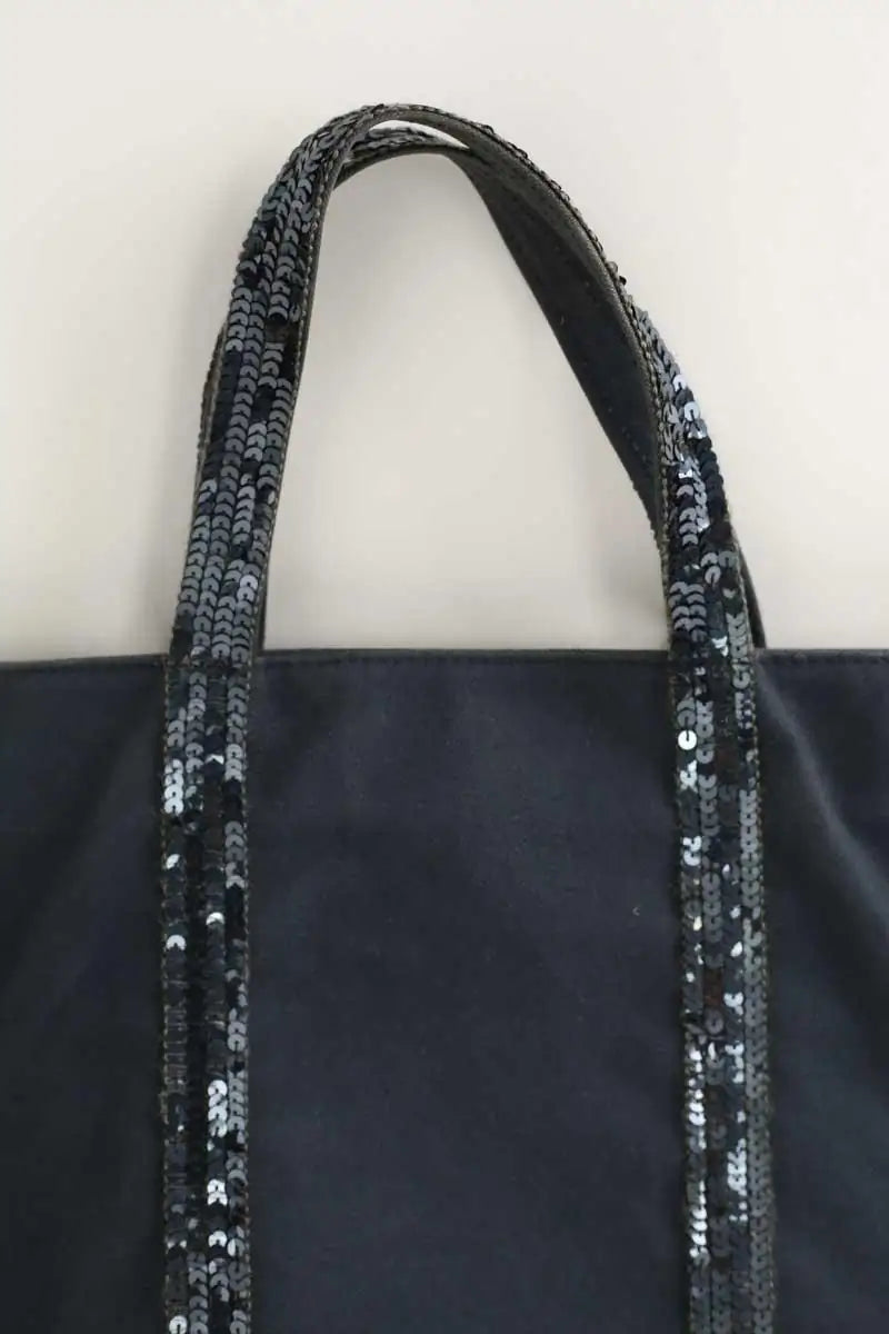 Sac porté épaule Vanessa Bruno Bleu en Coton