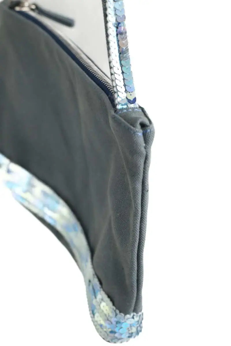 Sac porté épaule Vanessa Bruno Bleu en Tissu