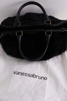 Sac porté épaule Vanessa Bruno Noir en Fourrure