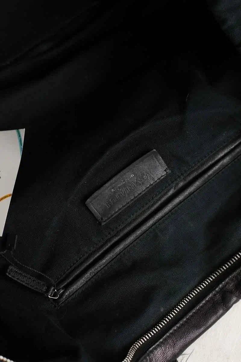 Sac porté épaule Yves Saint Laurent Easy rock Noir en Cuir