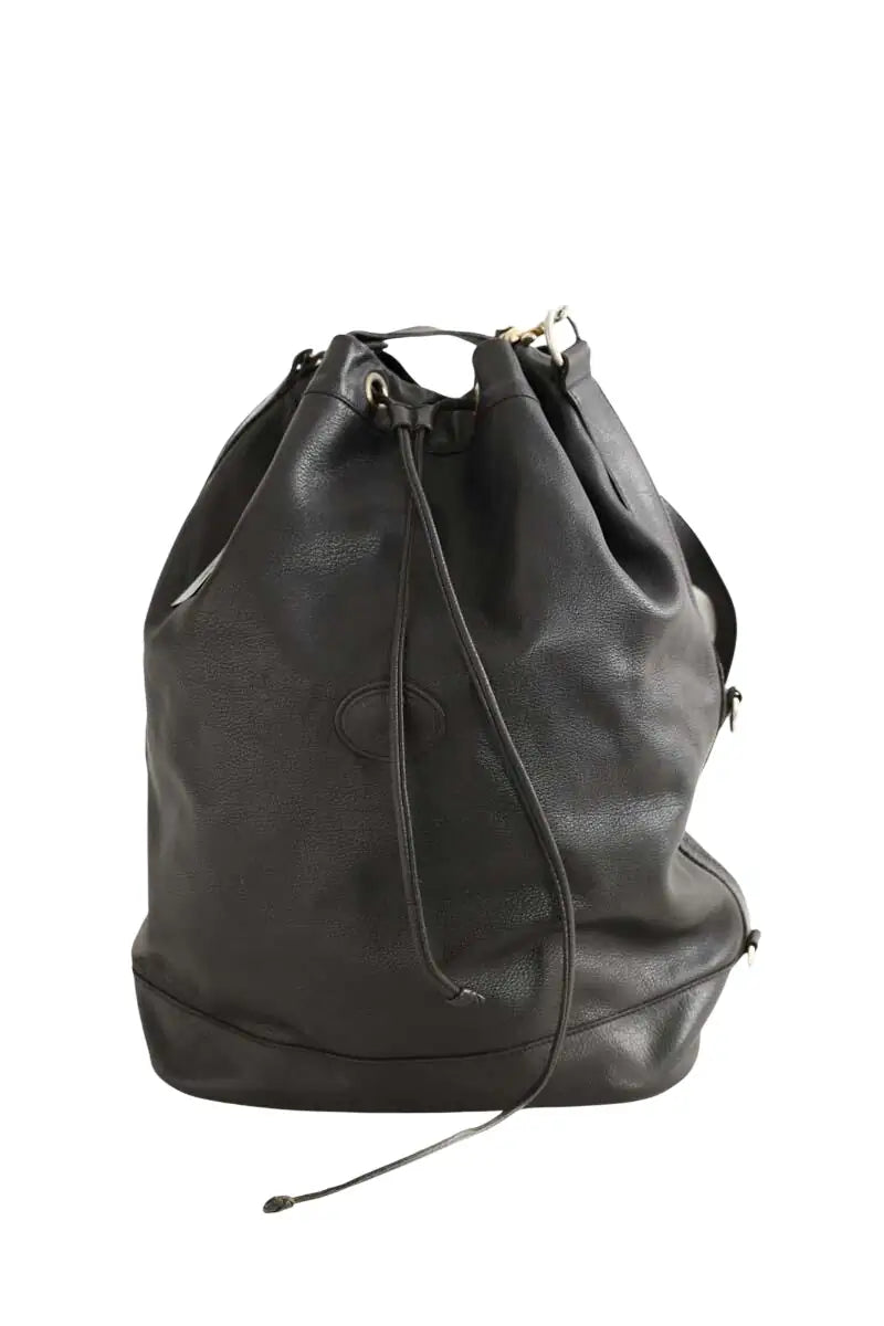 Sac seau Longchamp Noir en Cuir - Seconde Main
