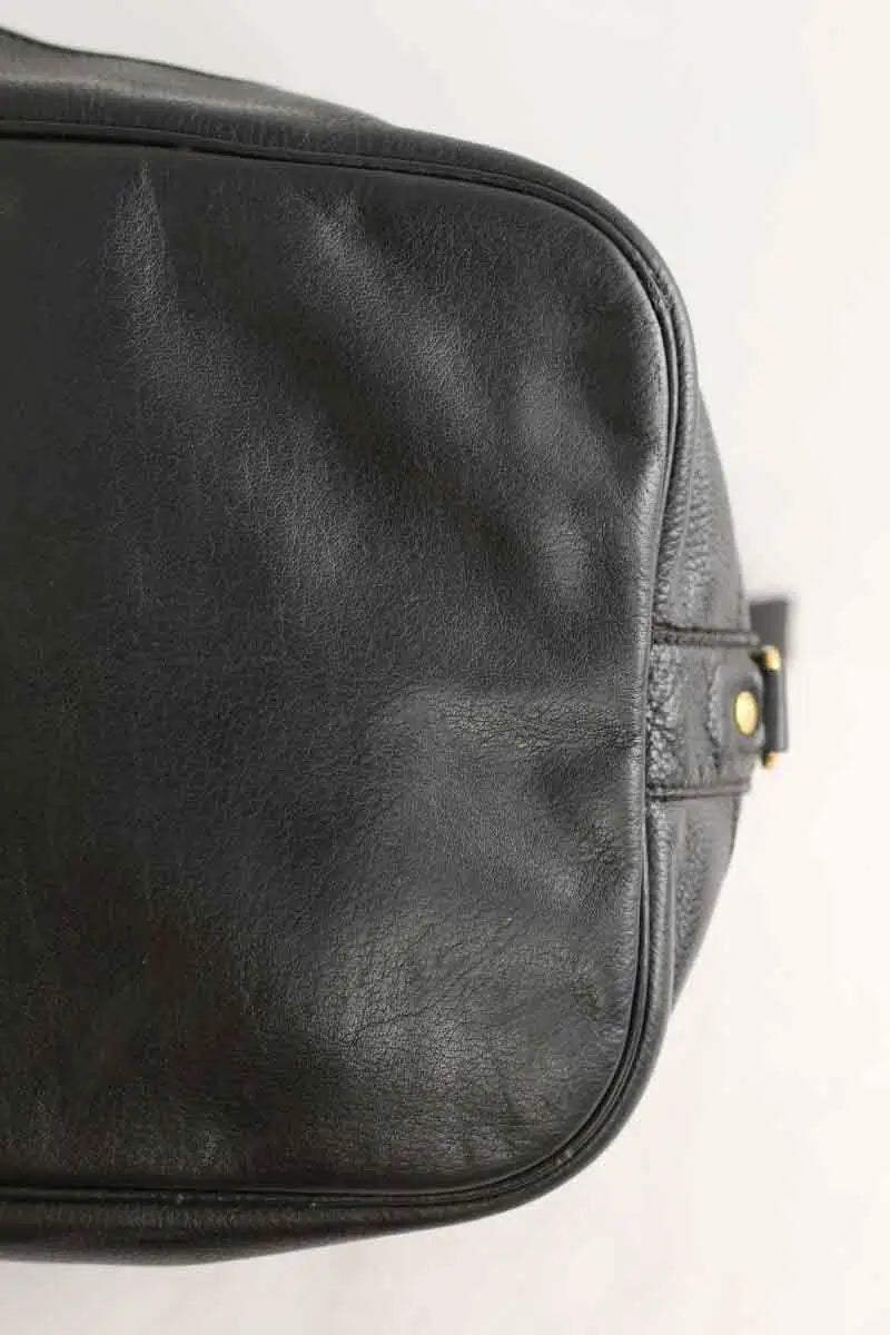 Sac seau Longchamp Noir en Cuir
