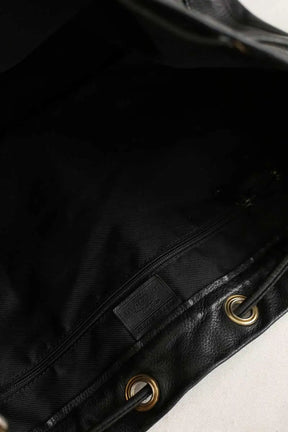 Sac seau Longchamp Noir en Cuir