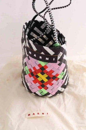 Sac Seau Marni Multicolore en Osier