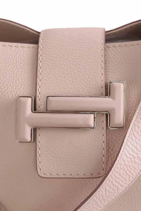 Sac Seau Tod's Double T  Beige en Cuir