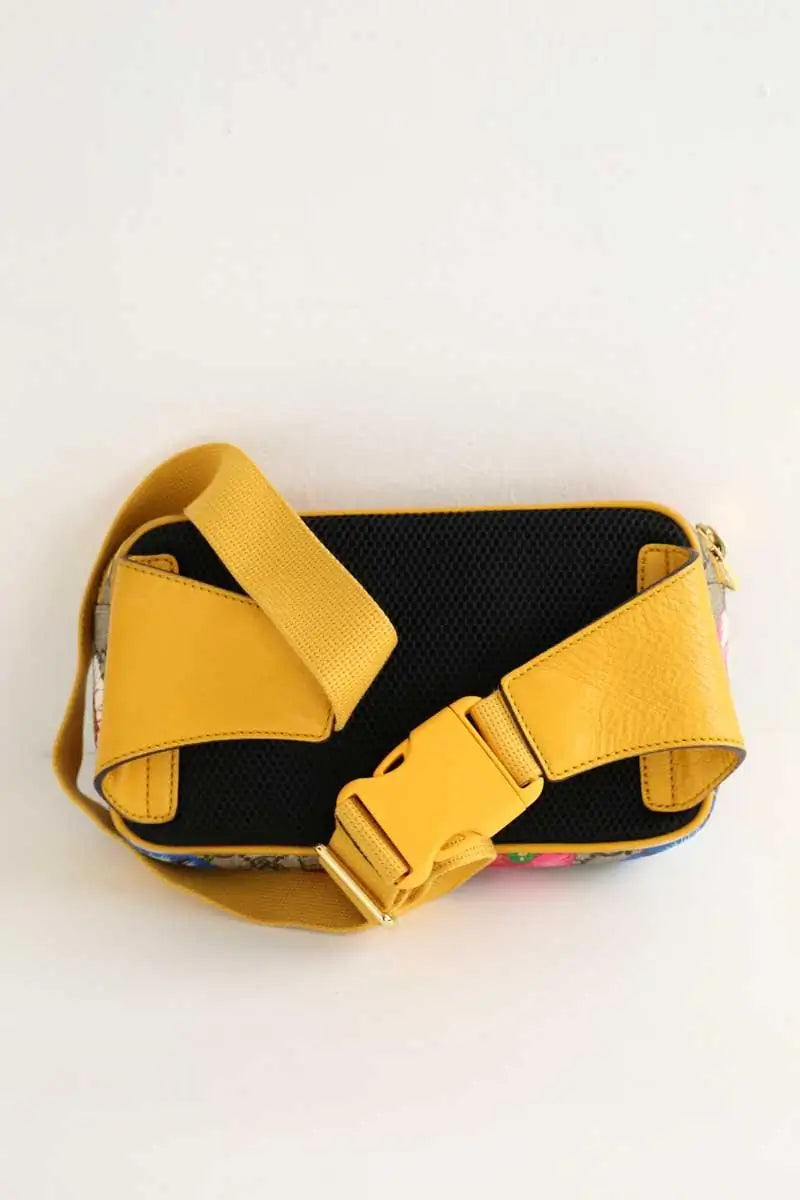 Sacoche Gucci Jaune en Cuir