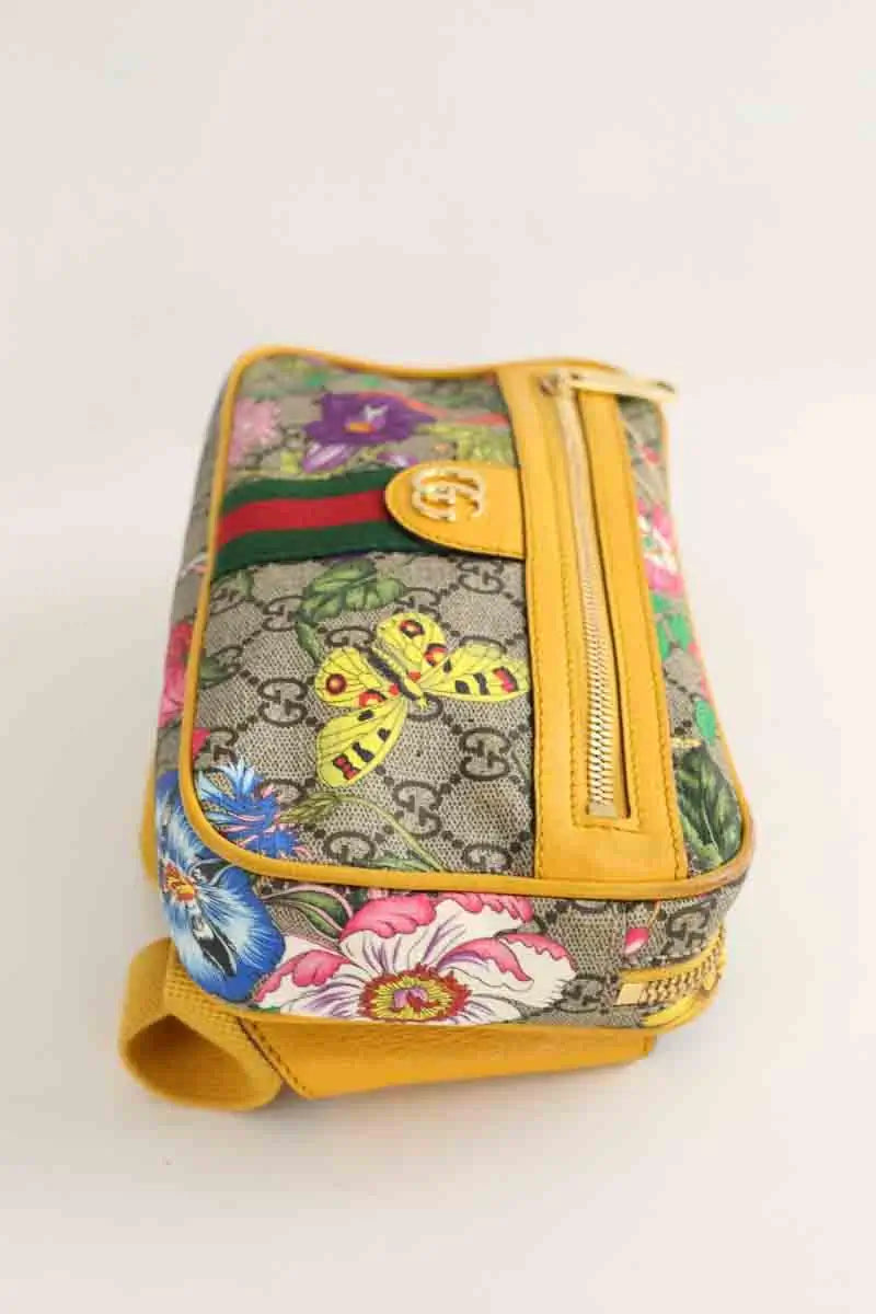 Sacoche Gucci Jaune en Cuir