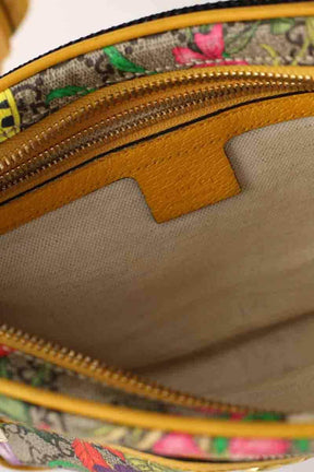 Sacoche Gucci Jaune en Cuir