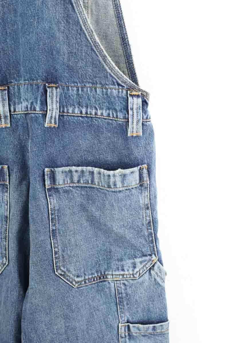 Salopette Diesel Bleu en Coton