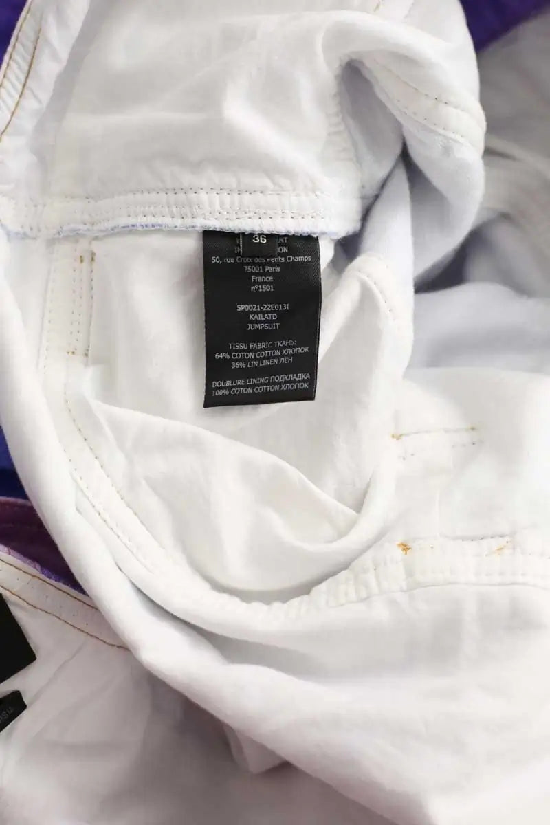 Salopette Isabel Marant Kailatd Bleu en Coton