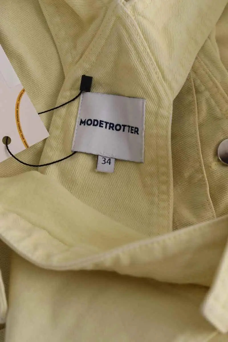 Salopette Modetrotter Jaune en Coton
