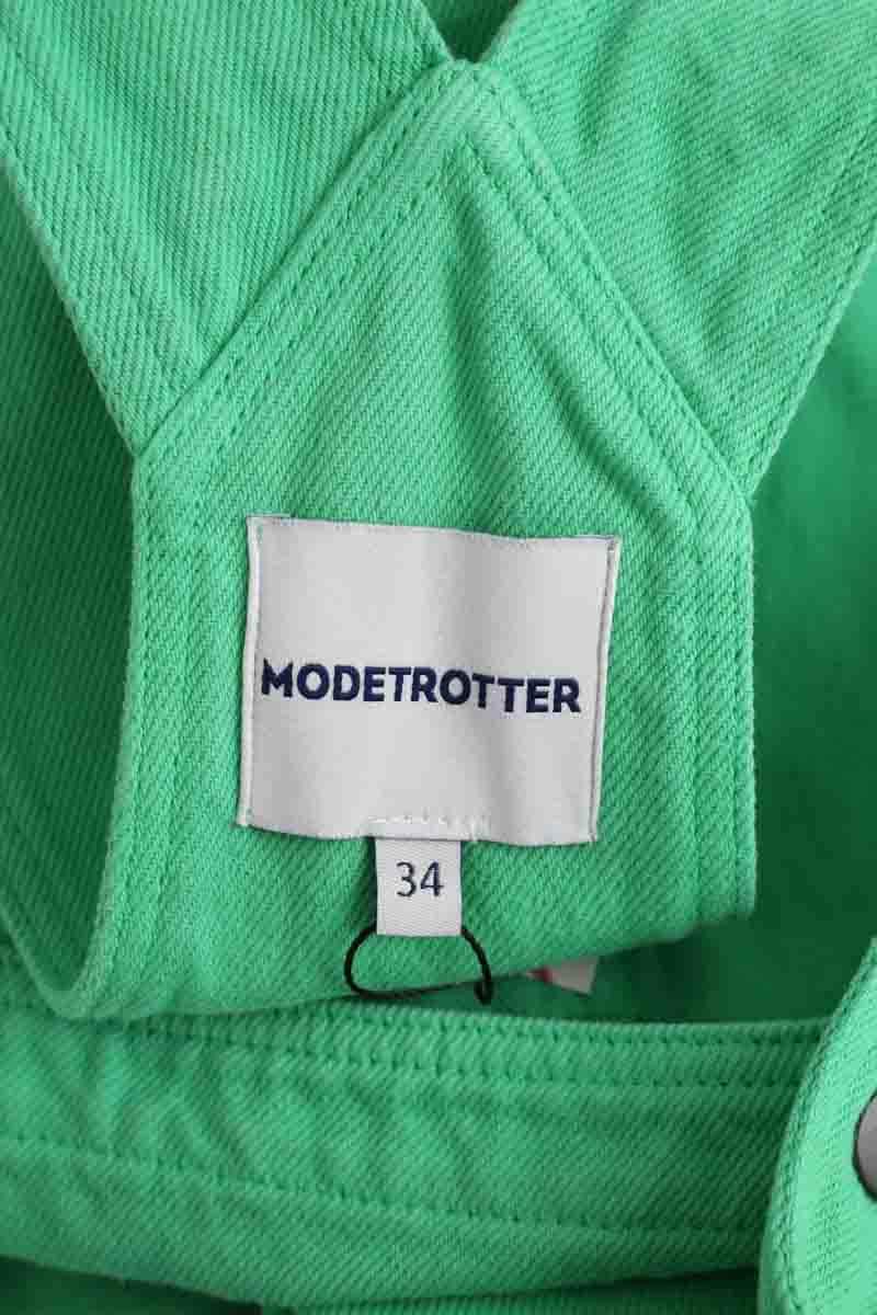 Salopette Modetrotter Romane Vert en Coton
