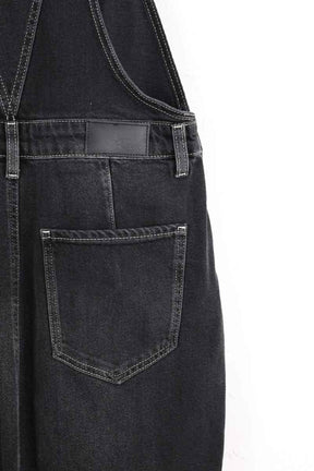 Salopette Rails Noir en Coton