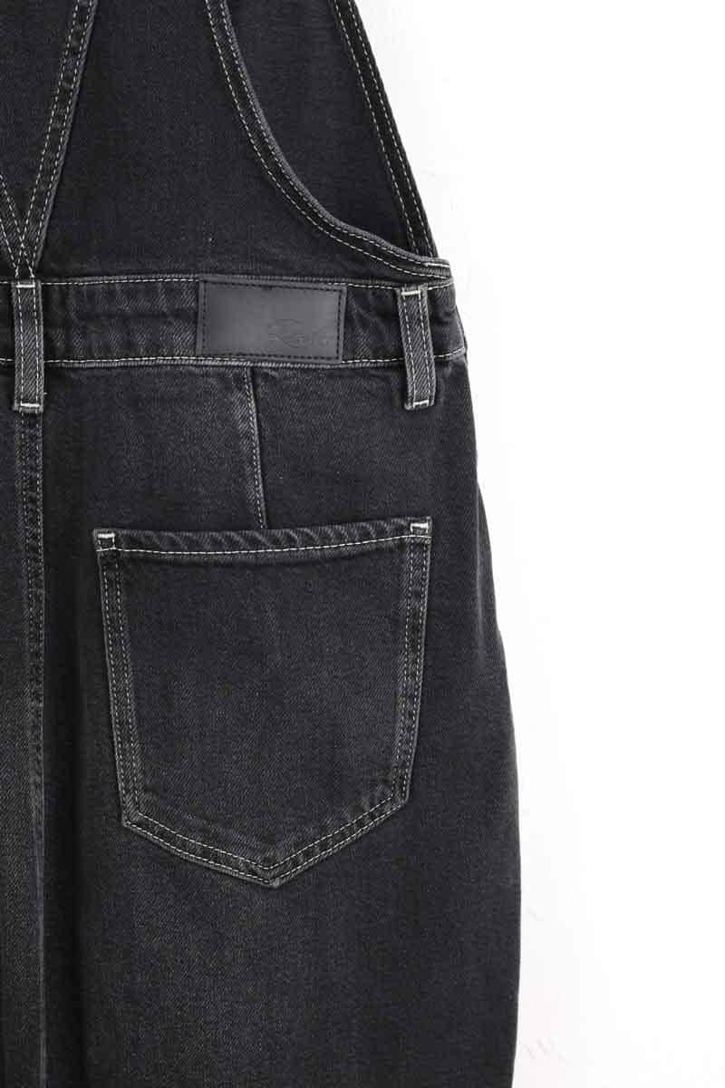 Salopette Rails Noir en Coton