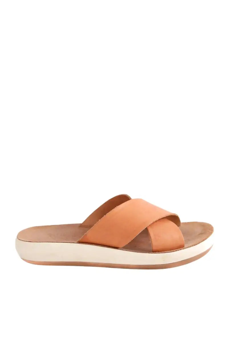 Sandales Ancient Greek Sandals Camel en Cuir, taille 37 - Seconde Main