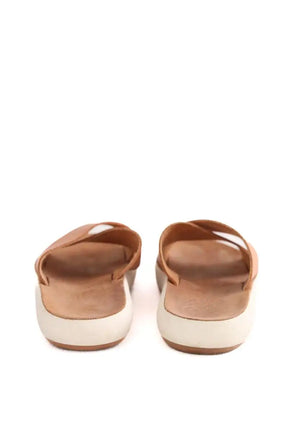 Sandales Ancient Greek Sandals Camel en Cuir
